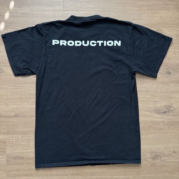 Rolling Loud Miami 2021 Production Crew Employee T-Shirt Black Size M Rare - Picture 2 of 10